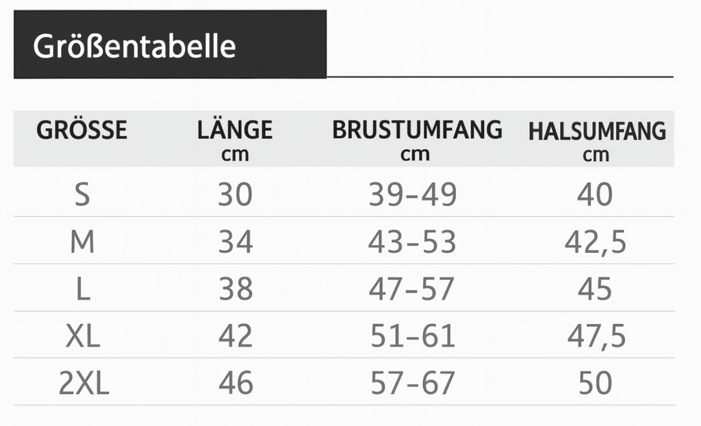 Wind- & Wetter Hundemantel mit ergonomischem Schnitt