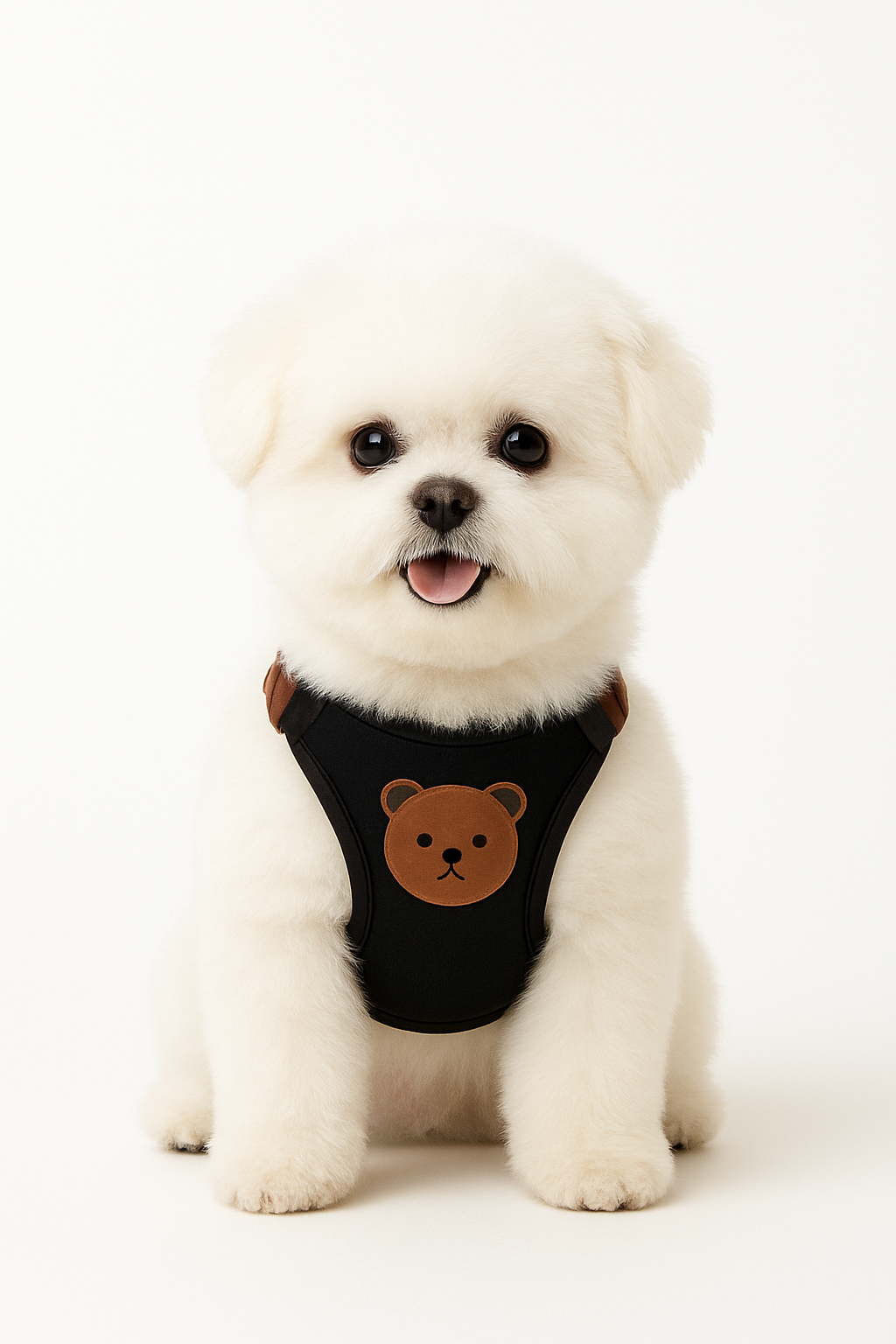 Hundegeschirr mit Teddymotiv