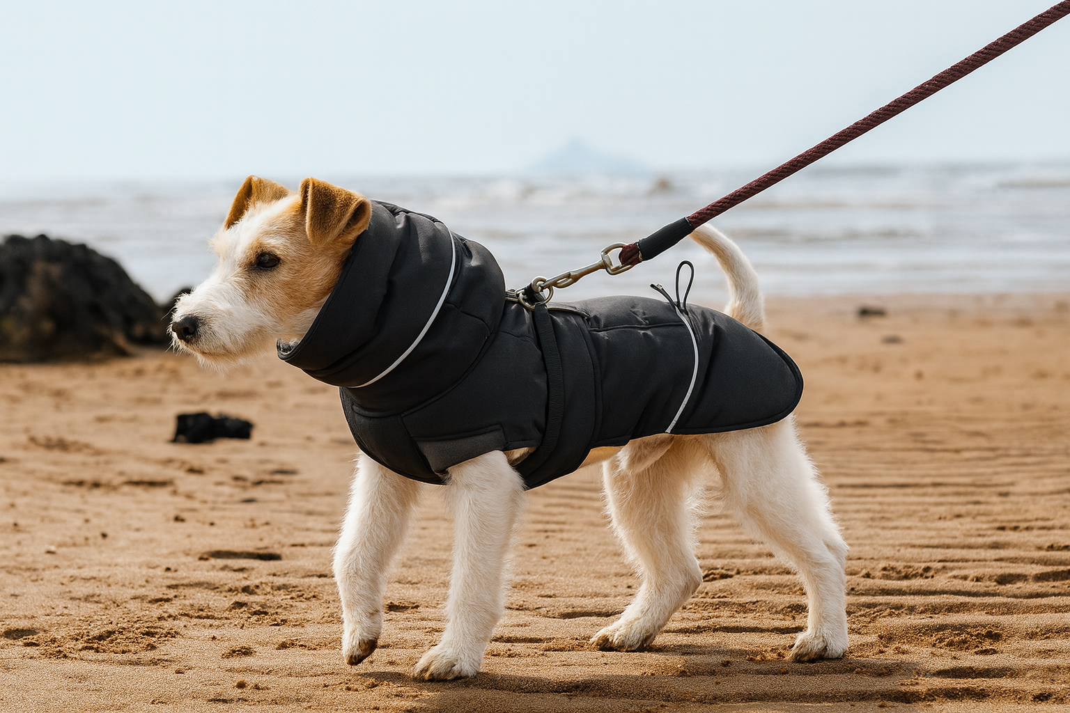 Wind- & Wetter Hundemantel mit ergonomischem Schnitt