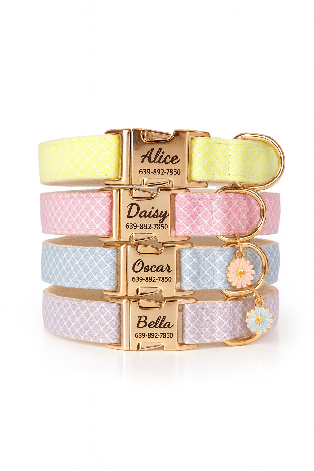 Halsband in Pastell (personalisierbar)