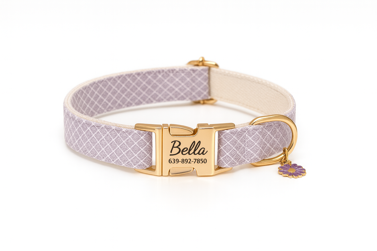 Halsband in Pastell (personalisierbar)