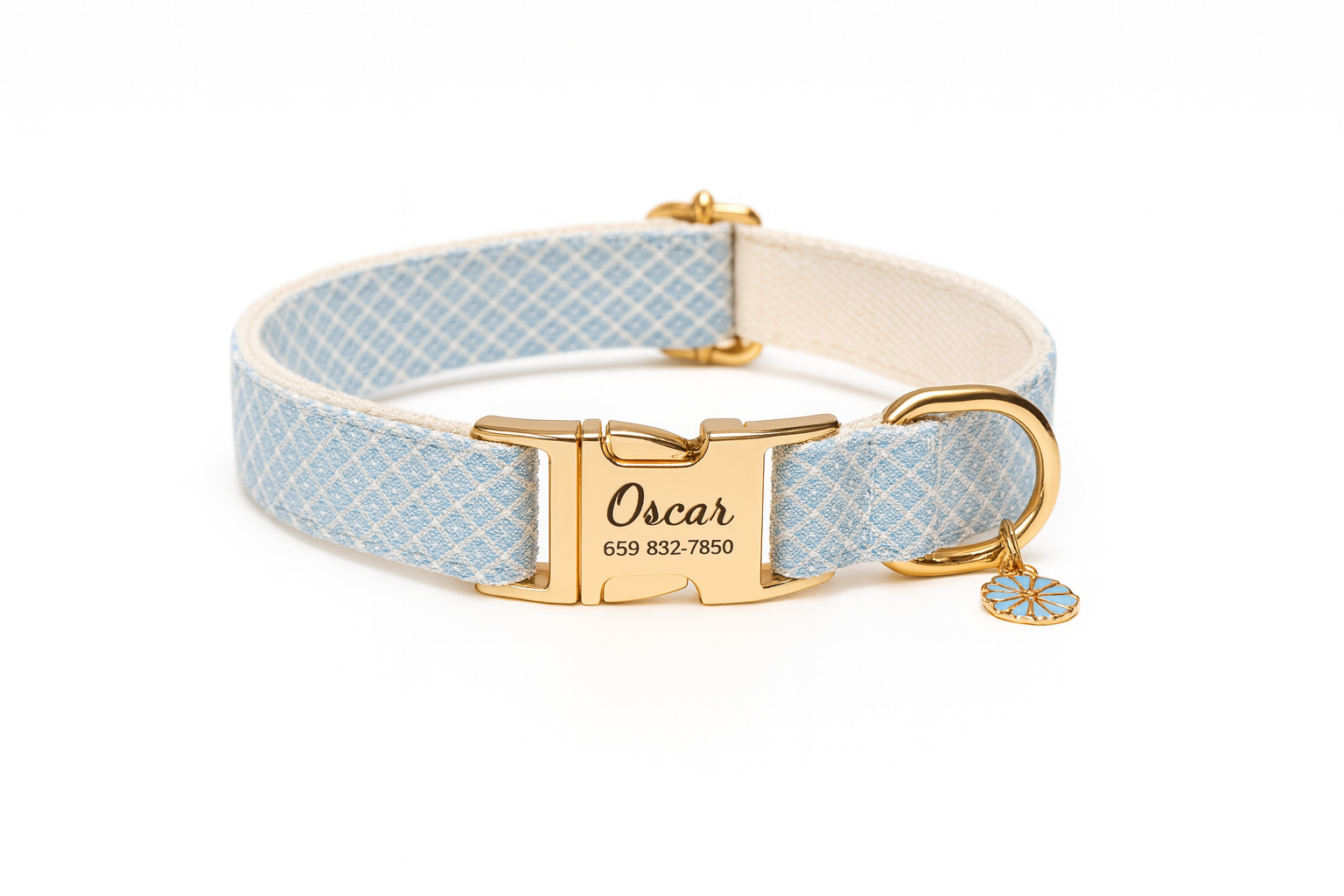 Halsband in Pastell (personalisierbar)